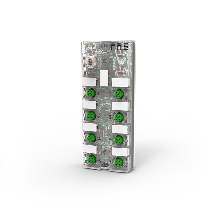 M12接口、IO-Link Hub、NPN、16DI/DO 可配置模塊、00B934